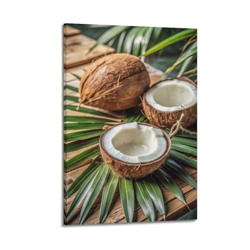 Poster mural de palmier 20x30 cm pour illuminer une pièce sombre