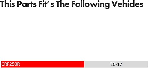 Miniatura 4 de SCAR Plegable Palanca De Cambios Pedal De Cambio Forjado Compatible Con Honda CR 250 CR250 93-07 - Rojo