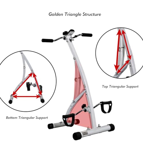 Ejercitador de pedal portátil para piernas y brazos miniatura 5