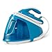 Amazon Basics Steam Generator Iron with 6 Bar Pump, 240g/min Steam Boost, 120g/min Steam Output, 1.5L Tank, 2400W White/Blue