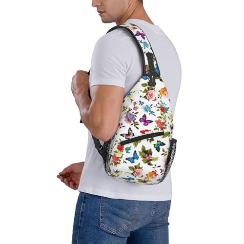 Image of Sling Backpack For Men Hiking Daypack Crossbody Shoulder Bag Travel Chest Pack | Hiking