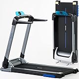 Ovicx Foldable Treadmills for Home - Portable Folding Compact Small Thin Electric Fold Up Lightweight Treadmill for Space Saver Apartment