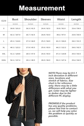 Bellivera Womens Lightweight Hooded Puffer Spring Jacket