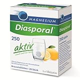 Magnesium-Diasporal 250 aktiv, Brausetabletten: 250 mg Magnesium pro Tablette, 20 Tabletten