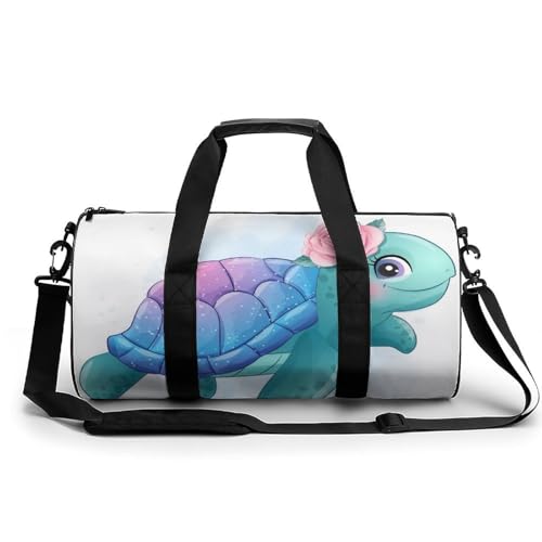 Duffel bag tortue de mer sac compact 45cm pour ranger ses affaires de sport et gym