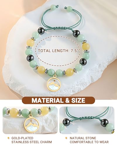 Image of Eryuor Silver /Gold Move Mountains-Mustard Seed Bracelet Catholic Christian Easter Christmas Birthday Gifts