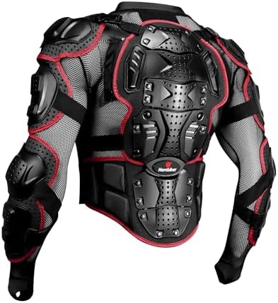 HEROBIKER Motorcycle Full Body Armor Jacket spine chest protection gear Motocross Motos Protector Motorcycle Jacket 2 Styles