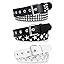 Black White Star Rivet