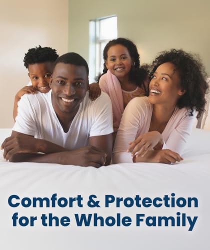 Everlasting Comfort Premium Full Size Mattress Protector - Waterproof & Breathable, Noiseless Design, Washable Cover, 18" Deep Pocket, Stain Resistant Cover for Sleep Hygiene - image 8