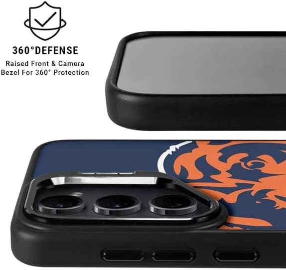 Skinit Kickstand Phone Case Compatible with Galaxy S25 Ultra - Officially Licensed NFL Chicago Bears Large Logo Design