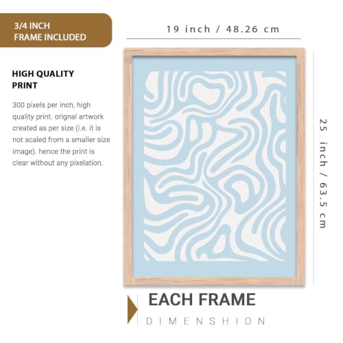 Image of kotart Boho Theme Digital Painting for Wall Decoration - Minimal Wall Art Prints for Living Room Bedroom Office Room Decor (10x13 inch, Terracotta) (wall painting, 01) (H, 19X25 INCH)