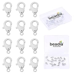 Lobster Clasps Platinum