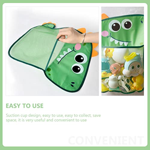 Zerodeko-Bath-Toy-Storage-Bag-Dinosaur-Design-Baby-Bathtub-Toys-Organizer-Pouch-Beach-Toys-Container-Shower-Quick-Drying-Mesh-Net-for-Kids-and-Toddlers Zerodeko Bath Toy Storage Bag Dinosaur Design Baby Bathtub Toys Organizer Pouch Beach Toys Container Shower Quick Drying Mesh Net for Kids and Toddlers