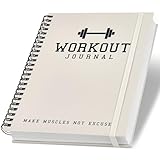 ZICOTO Ultimate Workout Journal - Complete Fitness Training Planner for Men and Women - Track PRs, Build Muscle & Dominate Your Workouts - Essential Gym Gear Accessories for Serious Weight Lifters