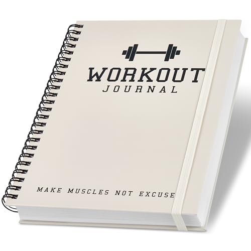 ZICOTO Ultimate Workout Journal - Complete Fitness Training Planner for Men and Women - Track PRs,...
