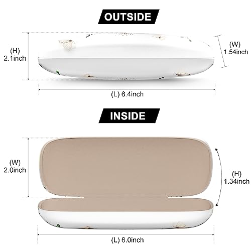 Image of Eyeglasses Case, Hard Shell Protective Case for Glasses, Unisex for Women Men
