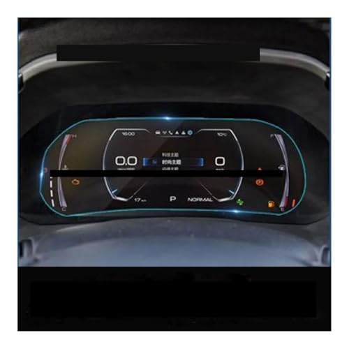 Film protection Haval F7 anti-rayures pour l'affichage des instruments de bord