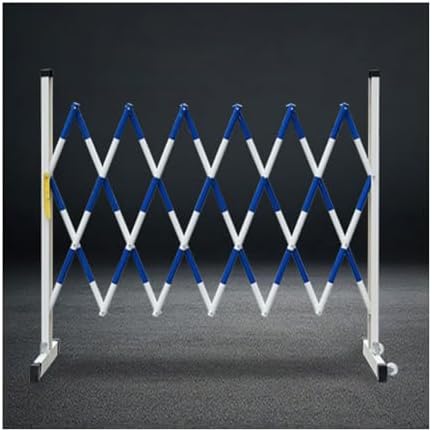 Adjustable Folding Fence with Movable Design & Dual Side Wheels – Ideal for Public Events, Streets, and Crowd Control Solutions