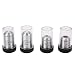 Microscope Objective Lens 4X 10X 40X 100X 20.2mm RMS Standard RMS Thread Open Viewing No Included Angle