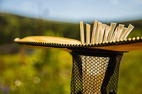 image for The Honey Jar Plain Honey Sticks - Pure Honey Straws For Tea, Coffee, 