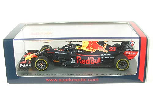 スパーク アストンマーチン レッドブル・ホンダ RB15 M.フェルスタッペン Spark Red Bull RB15 Honda M. Verstappen Winner Austrian GP 2019