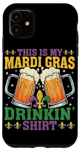This Is My Mardi Gras Drinkin �V���c �X�}�z�P�[�X iPhone 11 �p