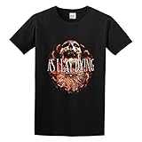 As I Lay Dying The Powerless Rise Unisex 100% Cotton Short-Sleeve T-Shirts Black S