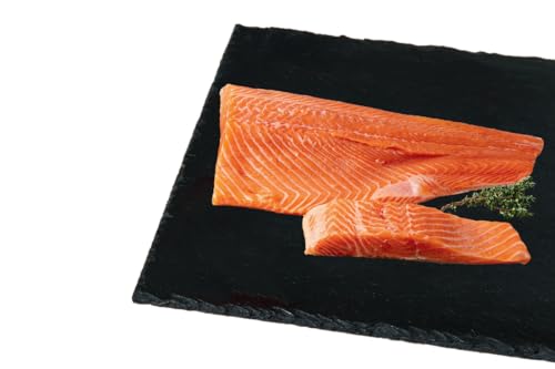 Deutsche See Lachsfilet mit Haut, 210 - 320 g (Frischetheke) Bild: Deutsche See Lachsfilet mit Haut, 210 - 320 g (Frischetheke)