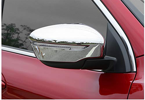 Yueng Cubiertas del Espejo de la Vista Posterior del Coche del ABS del Cromo Recorte 2-Pack