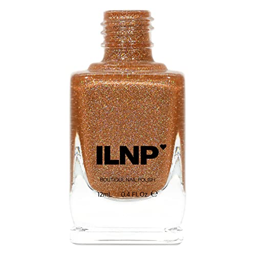 Image of ILNP Uptown - Lively Burnt Orange Ultra Holo Nail Polish