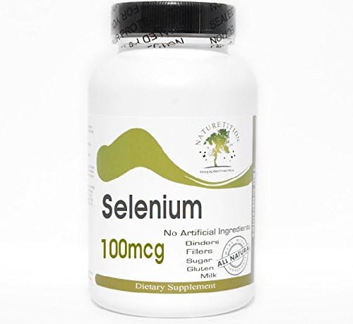 Selenium 100mcg ~ 200 Capsules - No Additives ~ Naturetition Supplements