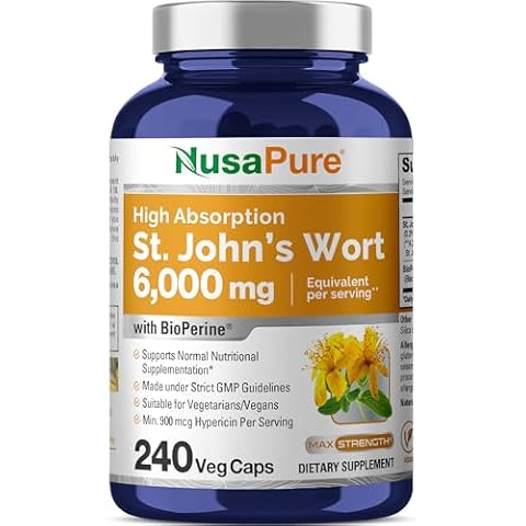 NusaPure St. John's Wort Supplement Cover