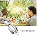 Xoeryoy Spork Camping Cutlery Folding Fork Spoon 2 in 1 Outdoor Travel Tableware for Hiking Picnic Trekking Indoor
