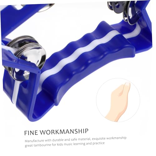 Abaodam 3 Pecas pandeiro música infantil plastico brindes sino tamborim trenó Brinquedos infantis br