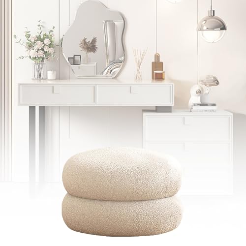 Chaise de maquillage rembourrée pour coiffeuse et routine beauté