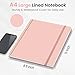 Taja Spiral Lined Notebook, 8.5