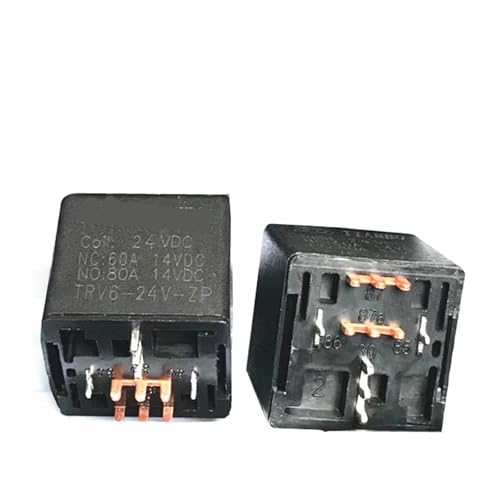 Relais de voiture 24V TRV624VZP haute performance 80A pour systèmes électriques lourds