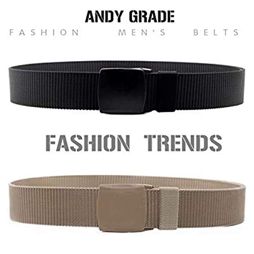 Edifier Unisex Nylon & Canvas Belt (BLT063_08) Beige - Image 3