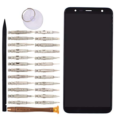 Image of LCD Screen Display with Digitizer Touch Panel Without Bezel Frame Compatible with Samsung Galaxy J4+ SM-J415F(Black)