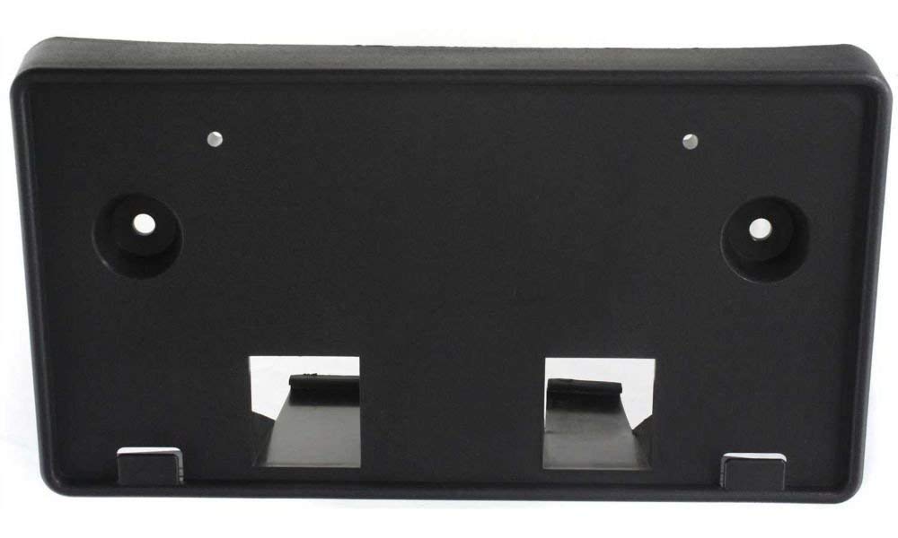 I-Match Auto Parts Front License Plate Bracket Tag Holder Black Textured Plastic for 1998-2011 Ford Crown Victoria and 2003-2006 Mercury Grand Marquis 6W7Z17A385AA FO1068104