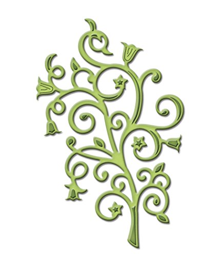 Spellbinders D-Lites Fantastic Flourish Four, Brown
