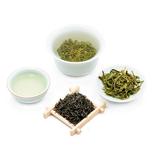 Oriarm Tie Guan Yin Oolong Tea + Laoshan Green Tea Bundle, Chinese Loose Leaf Tea #TOP6