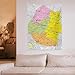 Swaziland Map Posters World Map Tapestry Picture Print Wall Art Painting Tapestries Artworks Gift Idea Room Aesthetic 30