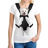 YUDODO Pet Dog Carrier Backpack Adjustable Dog Front Carrier, Legs Out Easy-Fit Dog Travel Backpack Carrier for Hiking Camping for Small Medium Dogs Cats and Rabbit (Small (Pack of 1), A-Black)