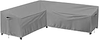 Vista 20 de PureFit Funda de sofá modular para exteriores en forma de L, impermeable, para muebles de patio, terraza, césped y jardín, 83 x 104 pulgadas
