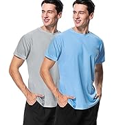 MeetHoo Rashguard Herren, UV Shirt Rash Vest UV-Schutz Schwimmshirt UPF 50  Kurzarm für Surfen Sc...
