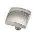 Alno Style Cents Knobs Modern, Satin Nickel, 1-1/4"