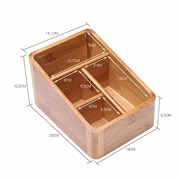 TJLSS Skrivbord Sundries Multi-Partition Storage Box Arrangemang Multifunktionell Hem Organizer Case Holder