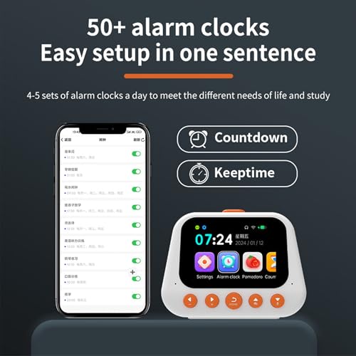 Reloj de entrenamiento de sueño para niños pequeños con ideas de regalo para niños y niñas 4