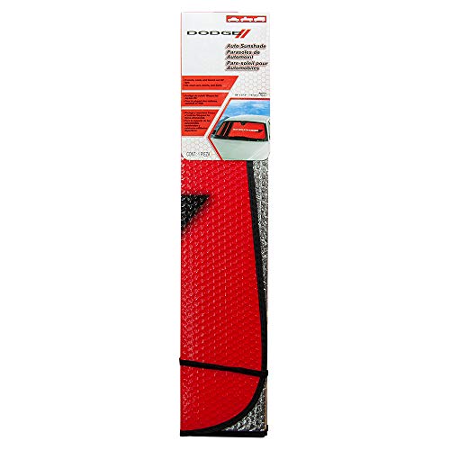 Plasticolor 003705R01 Dodge Red Windshield Sunshade #TOP2